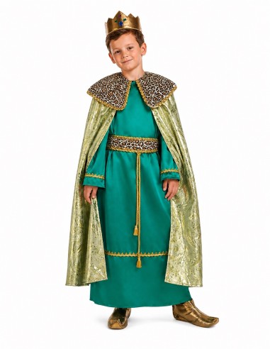 Costume del Re Gaspare di lusso | Costumi per bambini Il Re del Carnevale